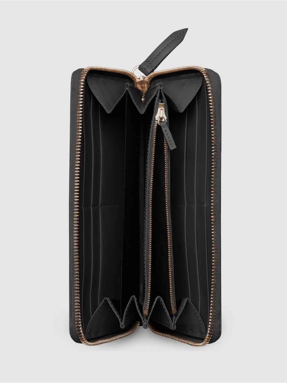 Gucci GG Marmont Black Quilted Leather Zip Wallet - Picture 2 of 10